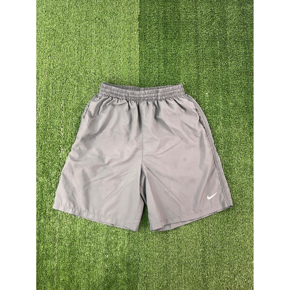Nike Kids Dri-FIT Gray Athletic Shorts XL Gray Performance Sports Gym Shorts
